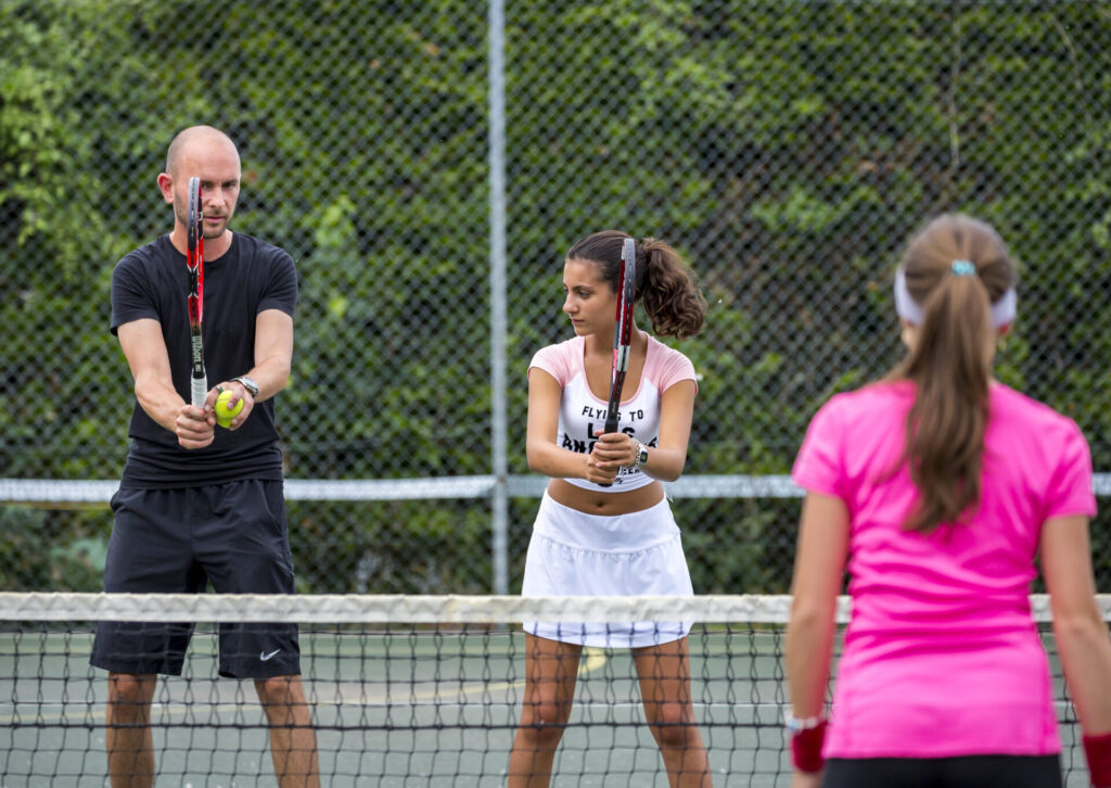 Allenamento di Tennis