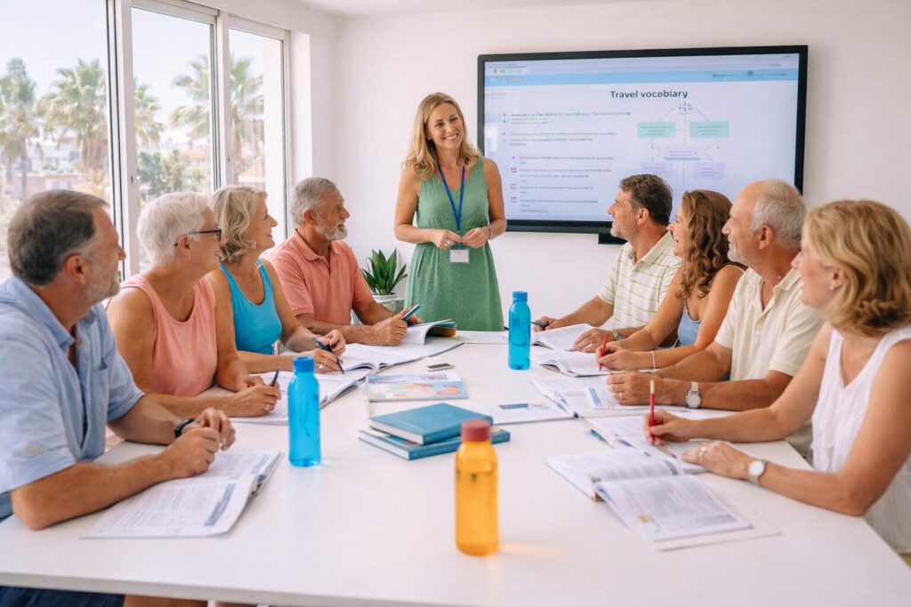 Lezioni di General English per studenti da 50 anni in su